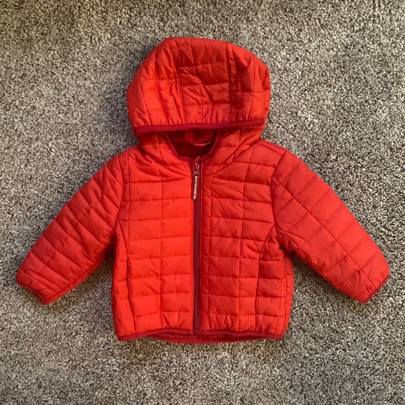 Cat & Jack Other - Cat & Jack, red puffer coat, size 12 months. Worn one time.